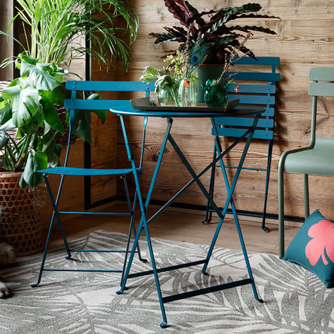 Metal Bistro Chair Set of 2