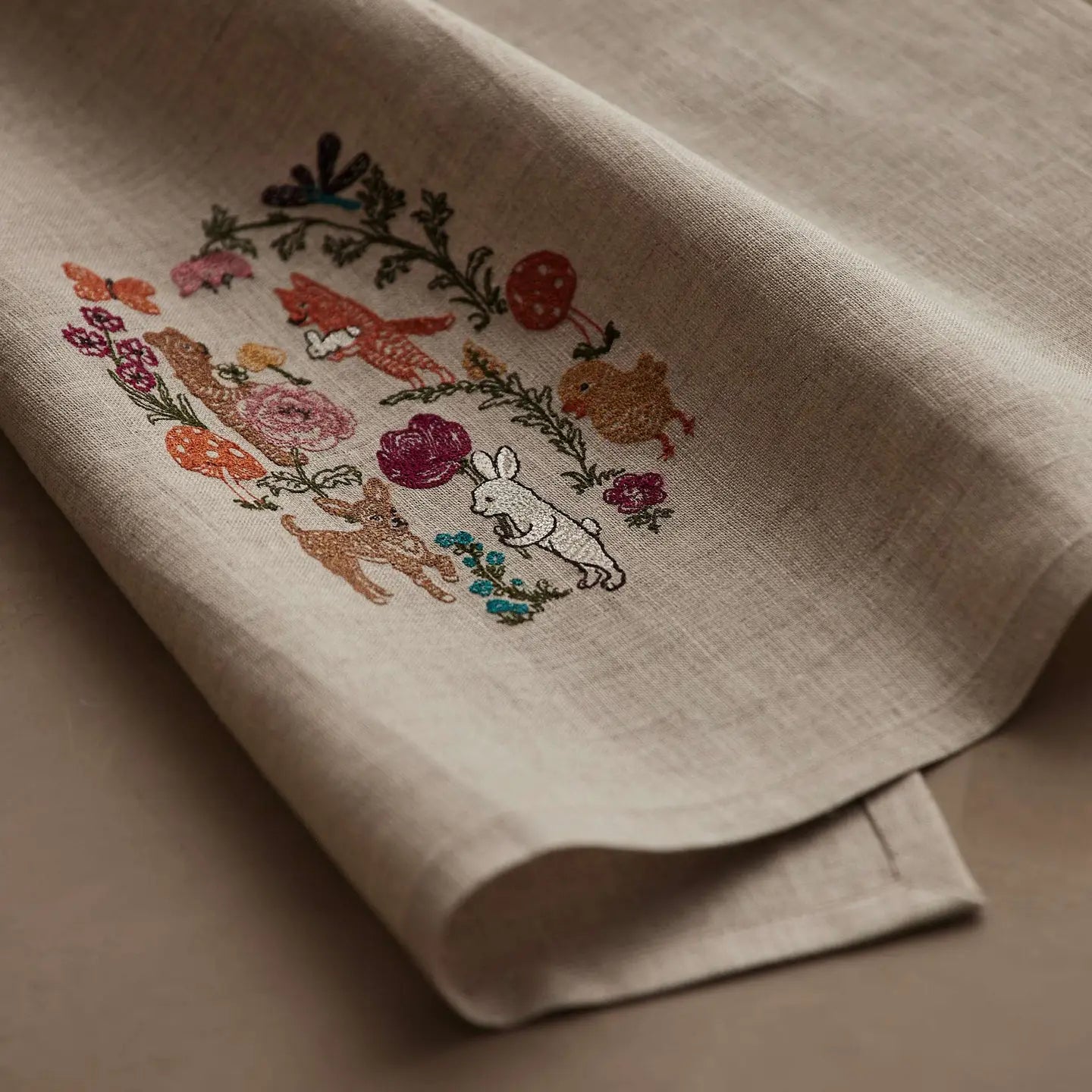 Secret Garden Tea Towel