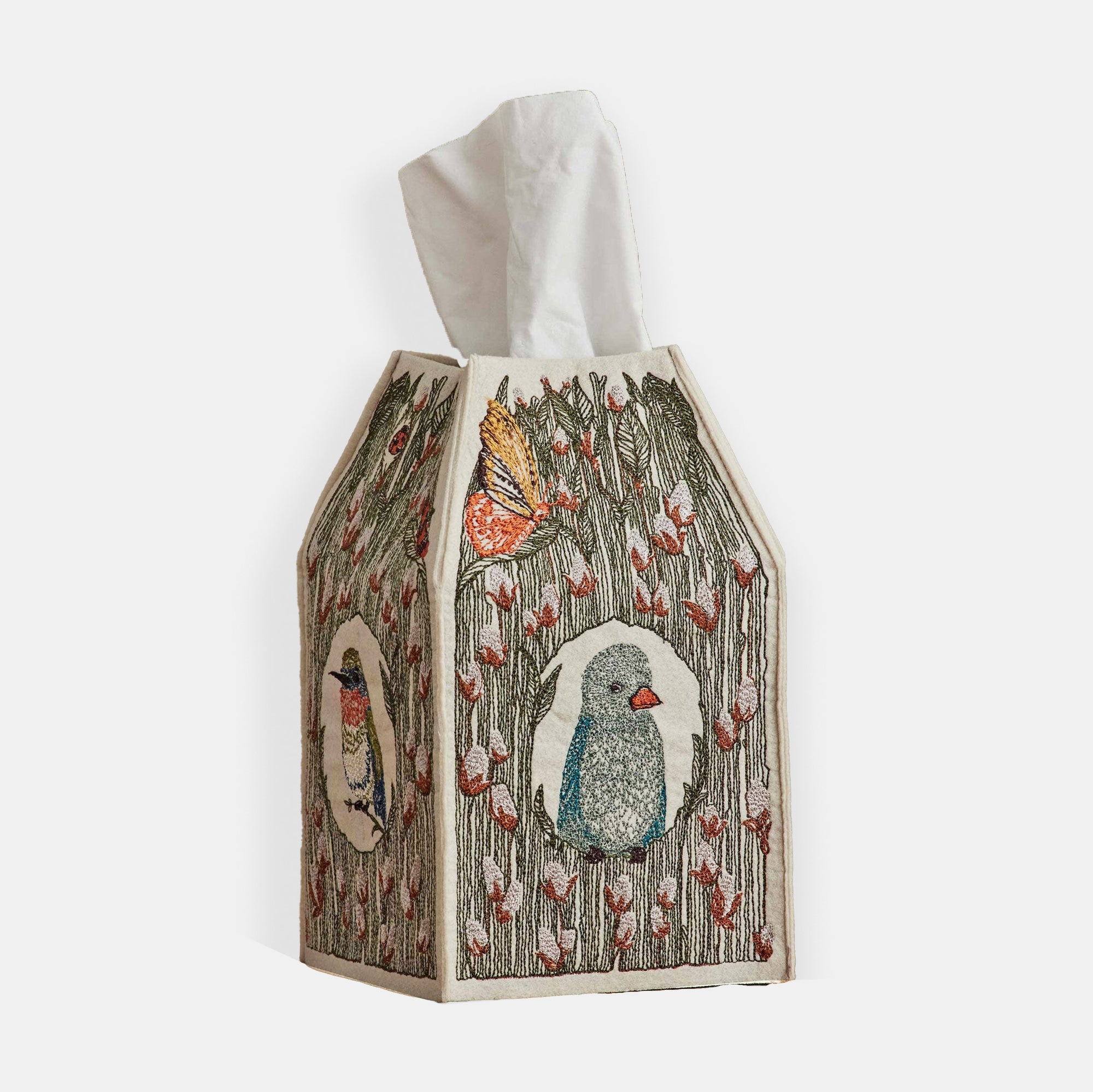 Birdhouse Tissue Box Cover