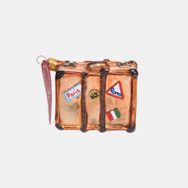 Travel Suitcase Ornament