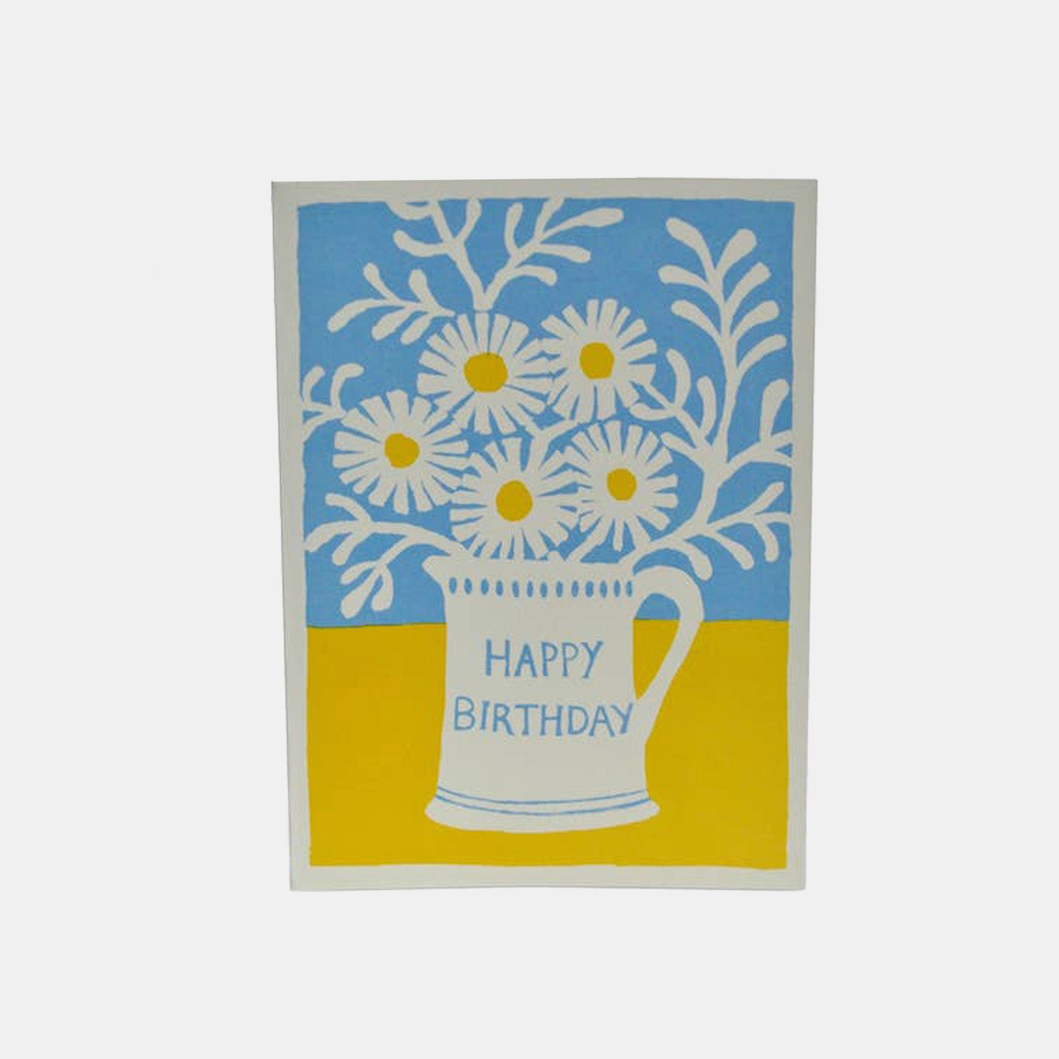 Daisies In A Mug Card