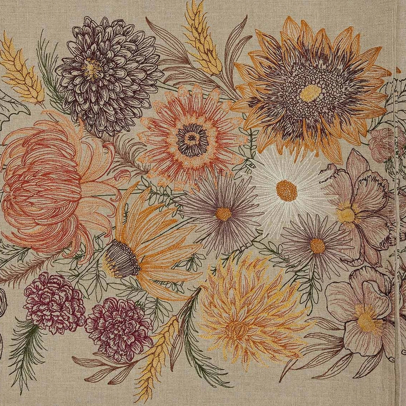 Autumn Blossoms Table Runner