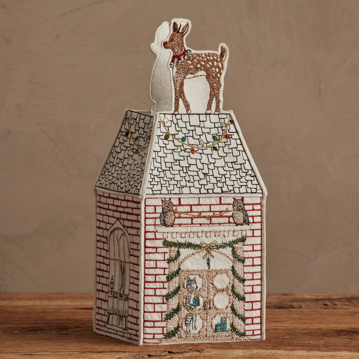 Home for the Holidays Tissue Box Cover