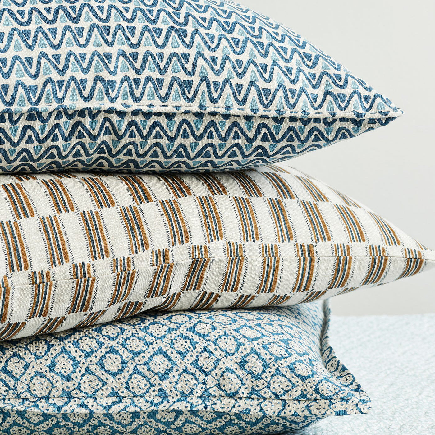 Lagos Tobacco Square Pillow