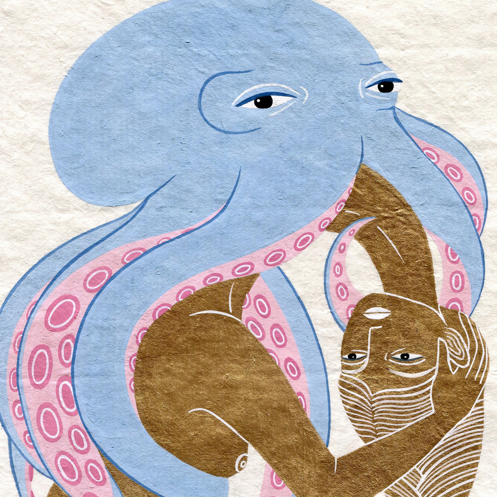 Octopus Embrace by Elena Megalos