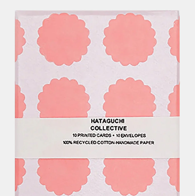 Biscuit Rose Box of 10 Notecards