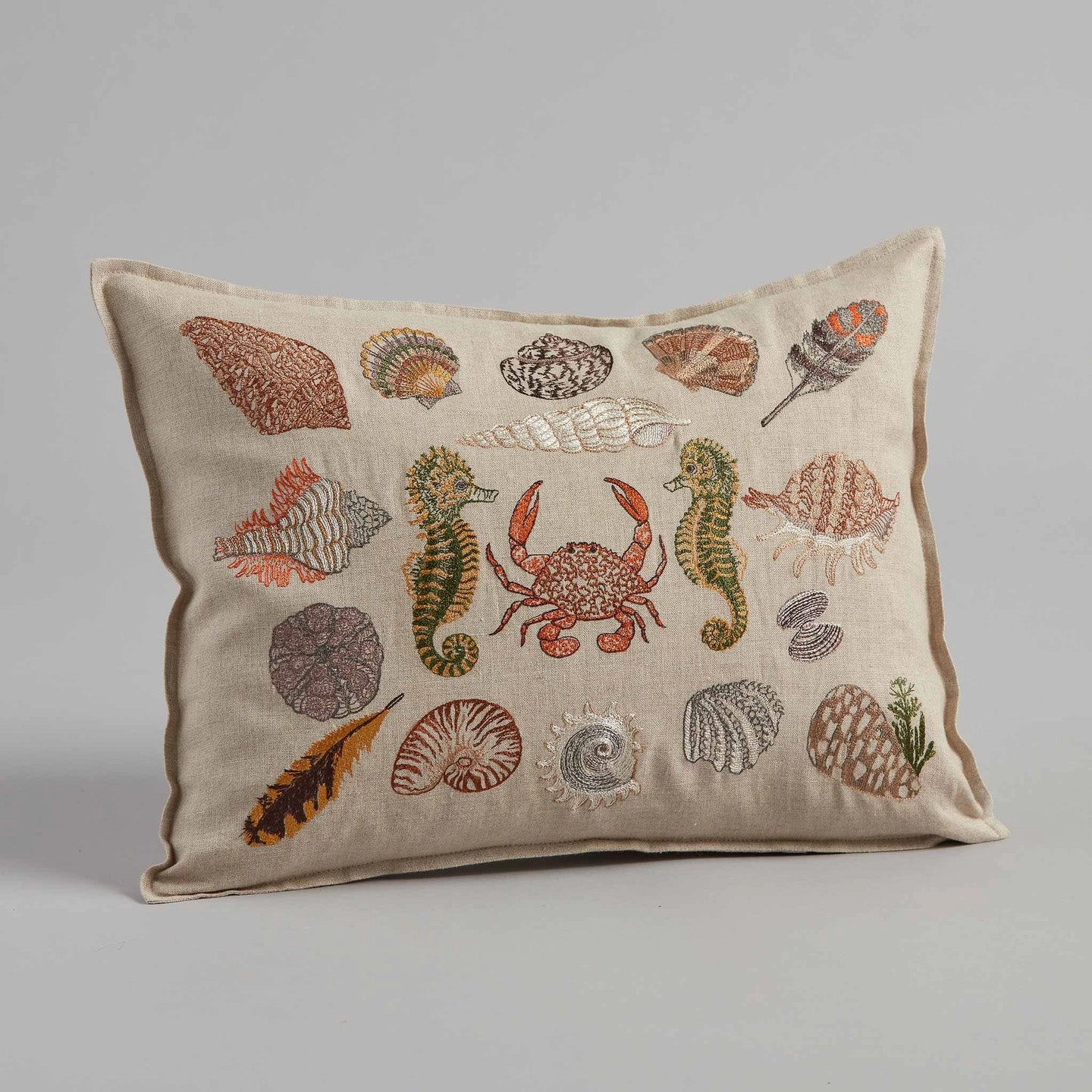 Beach Walk Lumbar Pillow