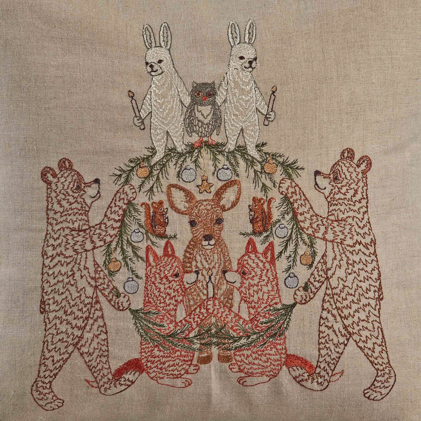 Togetherness Square Pillow