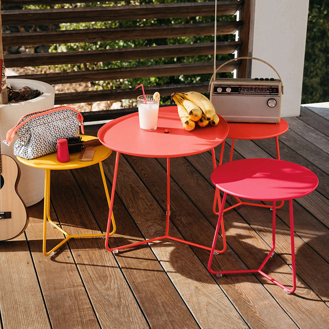 Cocotte Low Table with Removable Tray