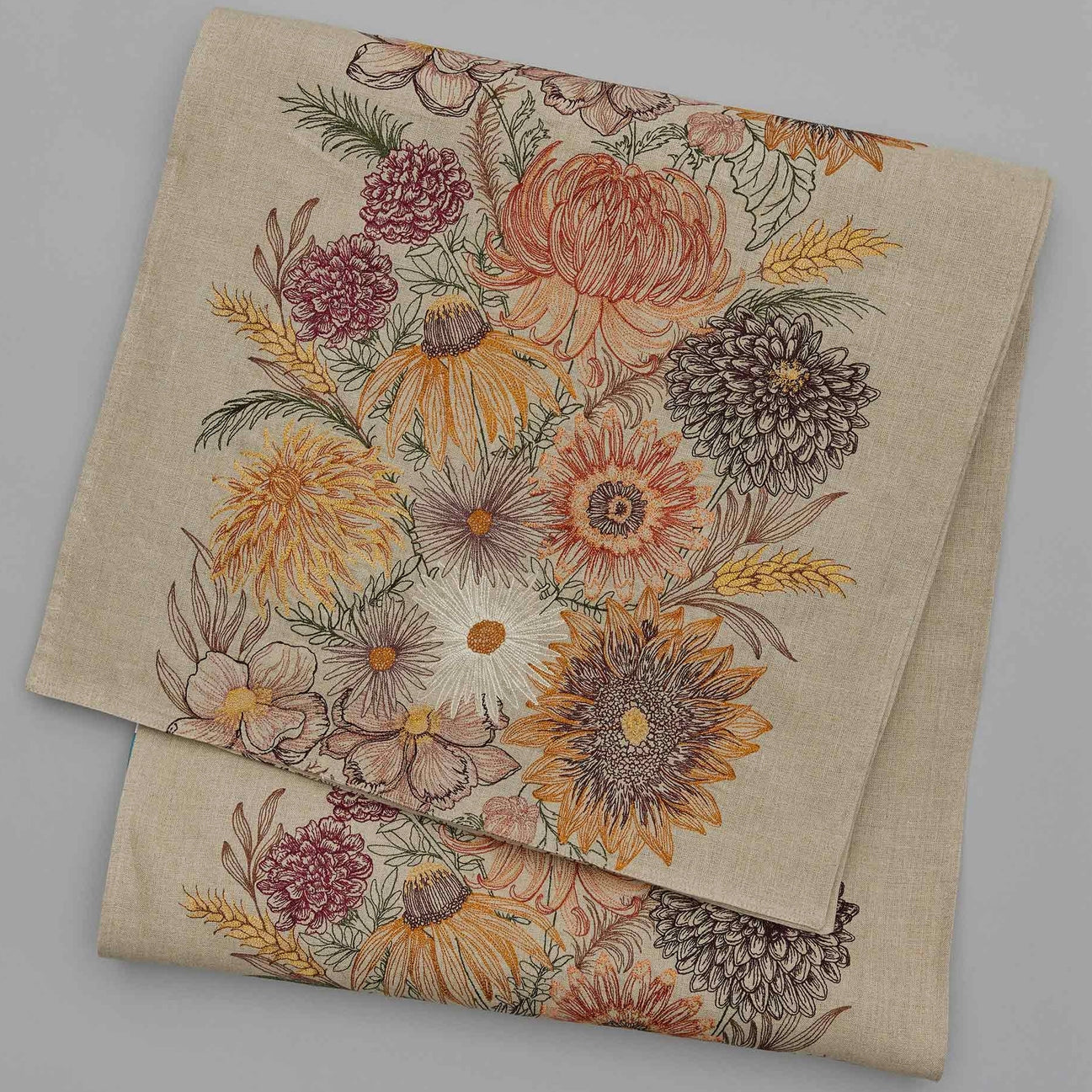 Autumn Blossoms Table Runner