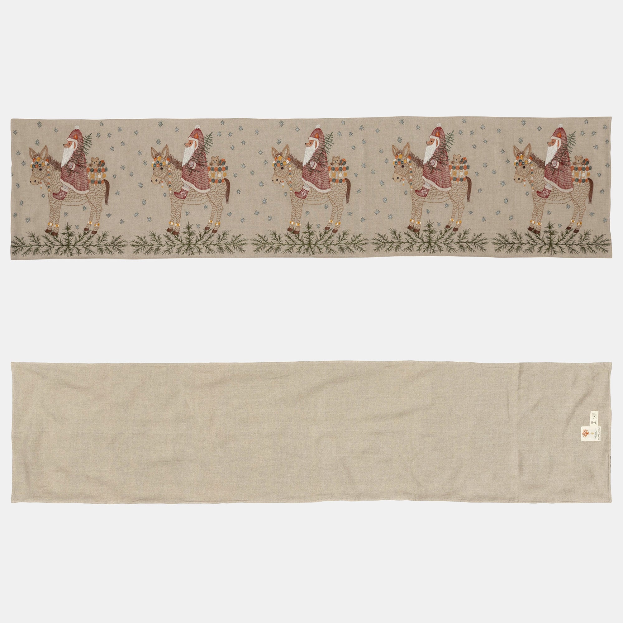 Christmas Donkey Table Runner