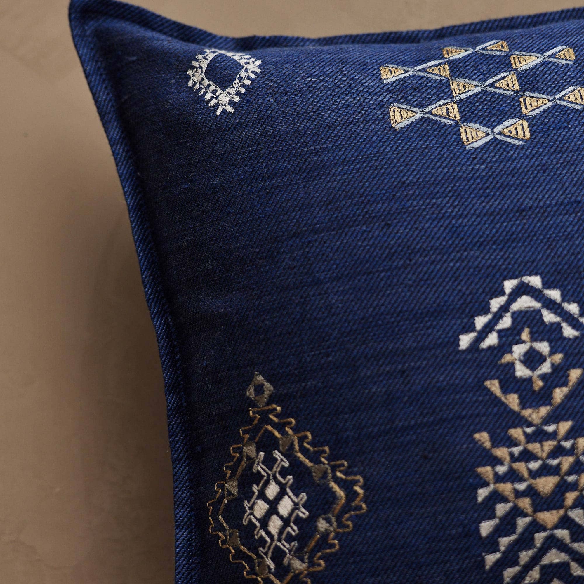 Tumbleweed Indigo Lumbar Pillow