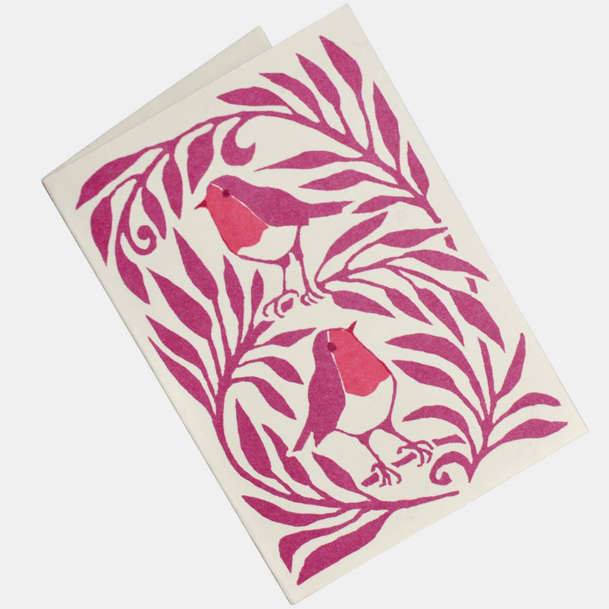 Small Card: Two Robins