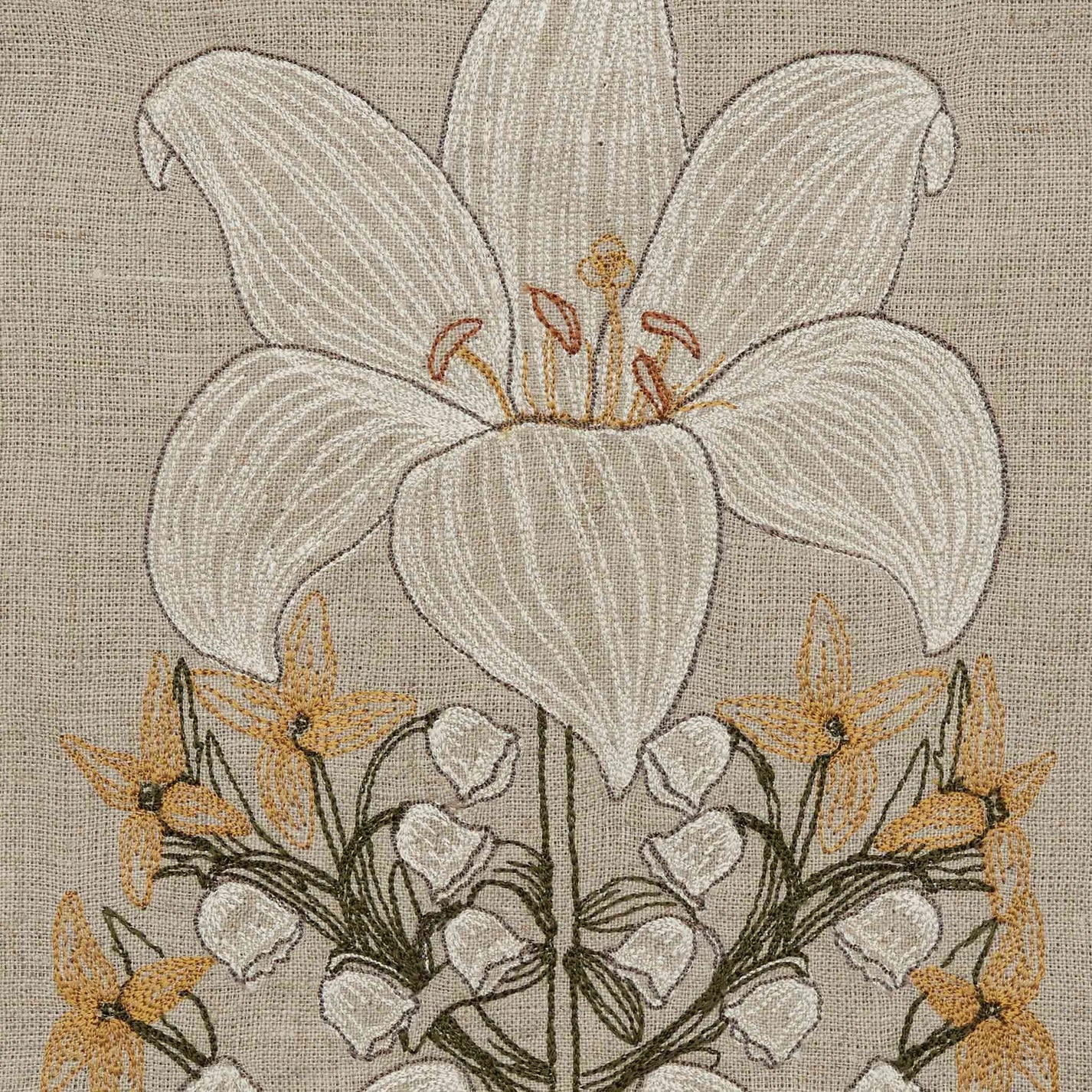 Lily Bouquet Tea Towel