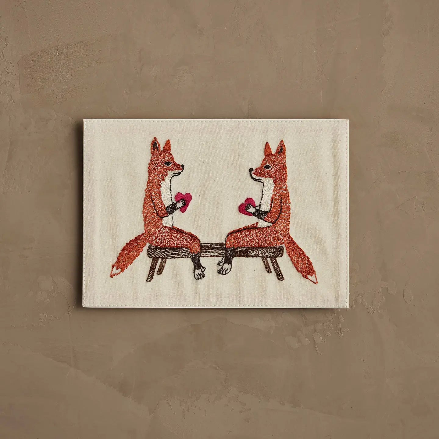 Smitten Foxes Card