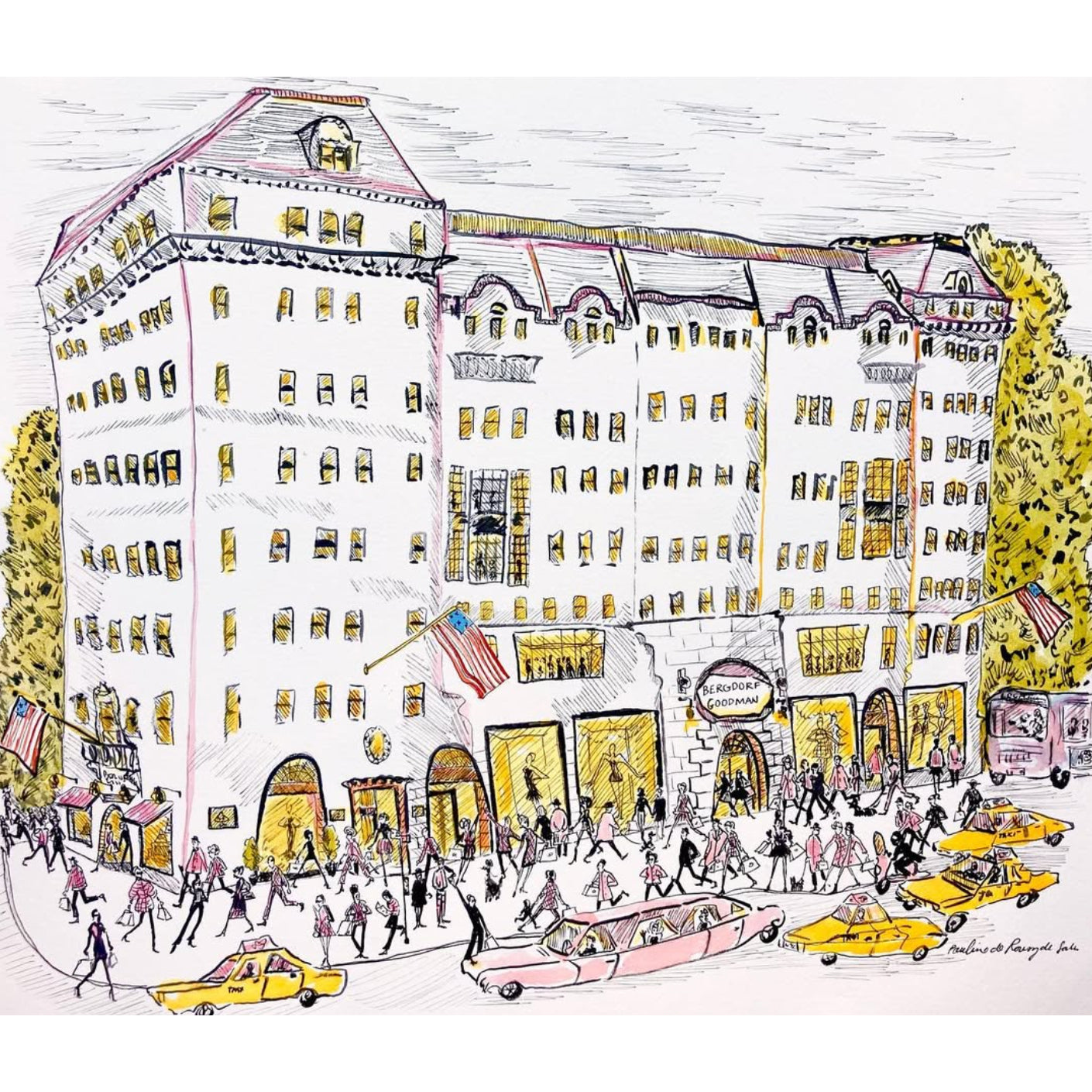 5th Avenue Print