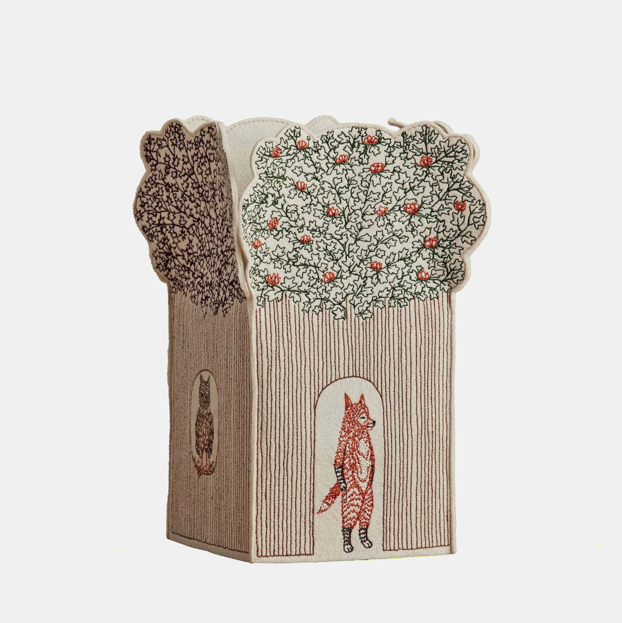 Treehouse Tissue Box Cover