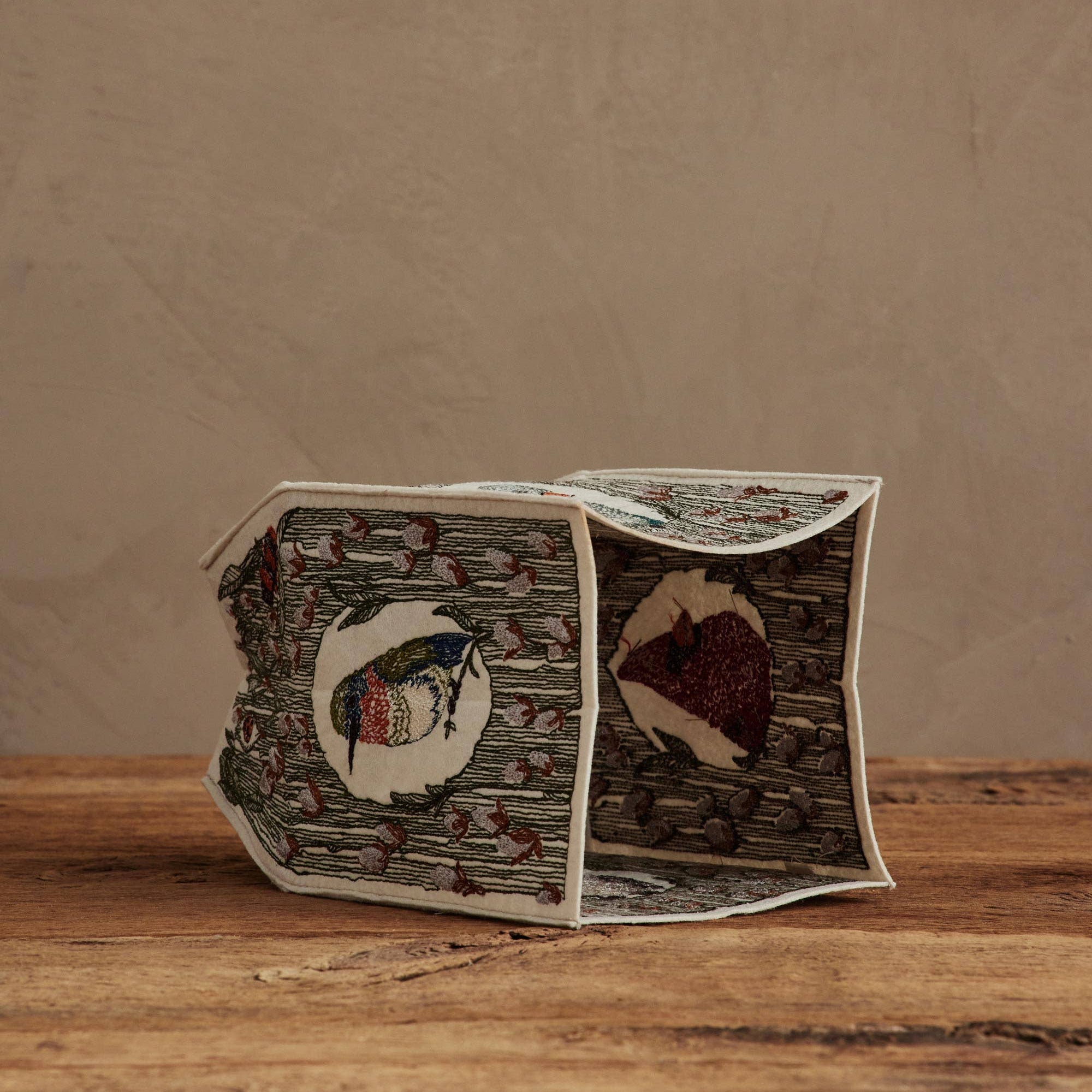 Birdhouse Tissue Box Cover