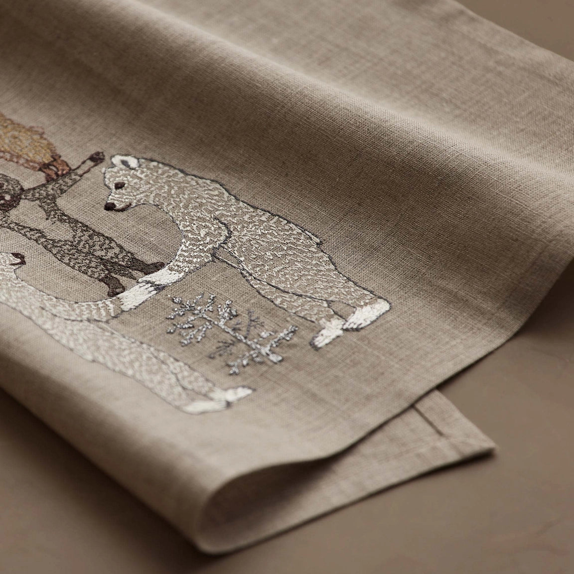 Arctic Tree Tea Towel
