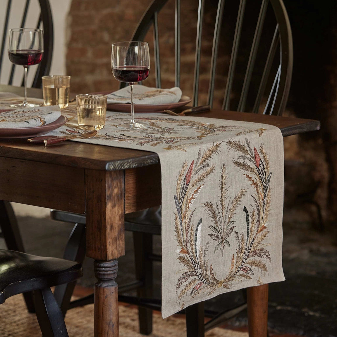 Wheat Harvest Table Runner