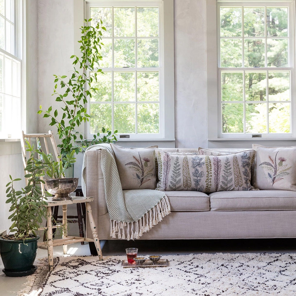Plants Lumbar Pillow