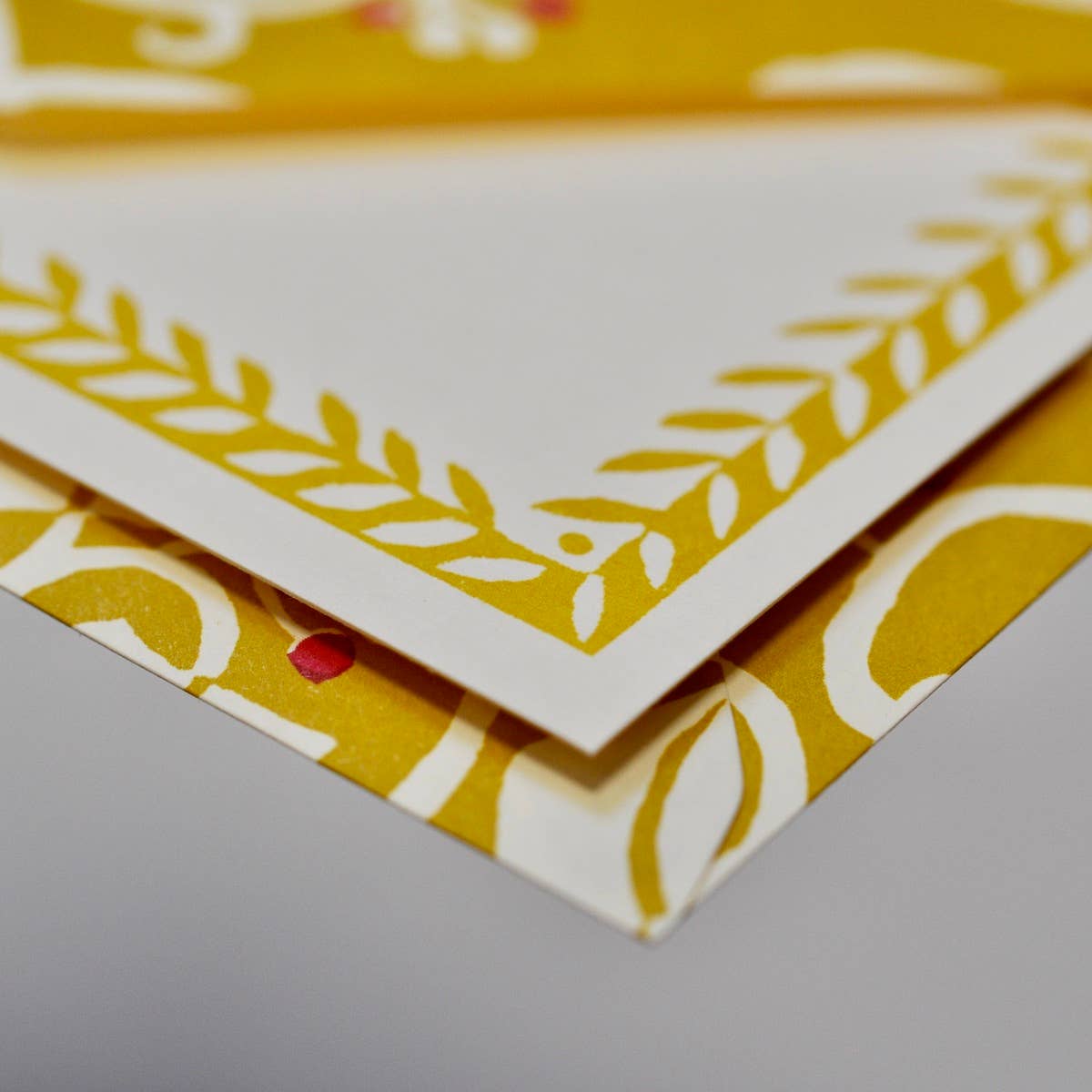 Ivy Piccalilli and Cranberry Box of 10 Notecards