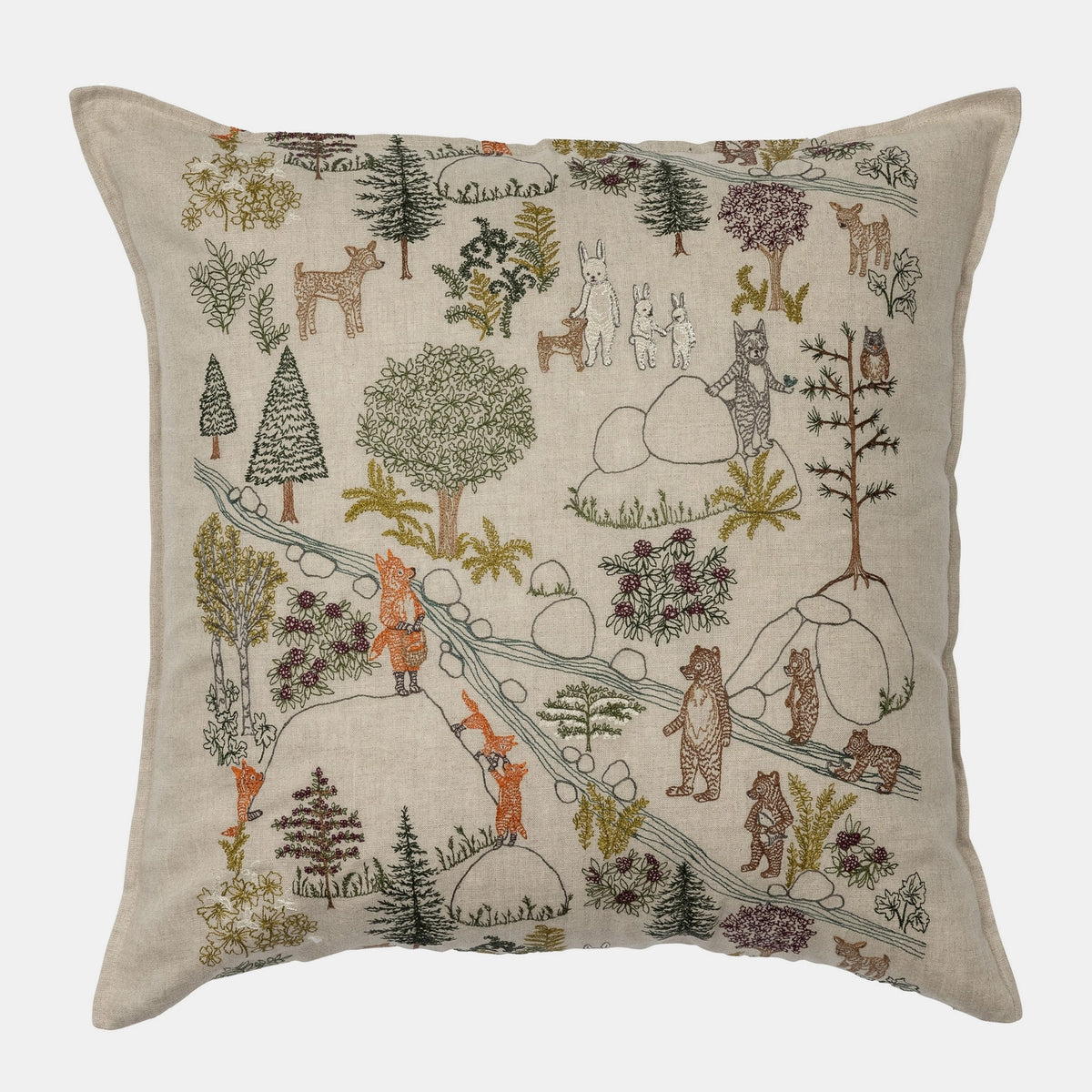 CORAL&TUSK クッションカバー　Woodland Living Tree Woodland Living Tree Pillow | Coral & Tusk