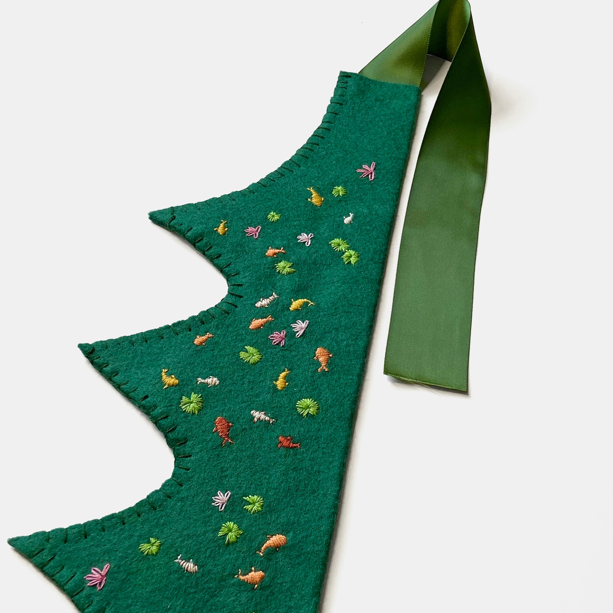 Handmade Felt Crown in Koi Pond