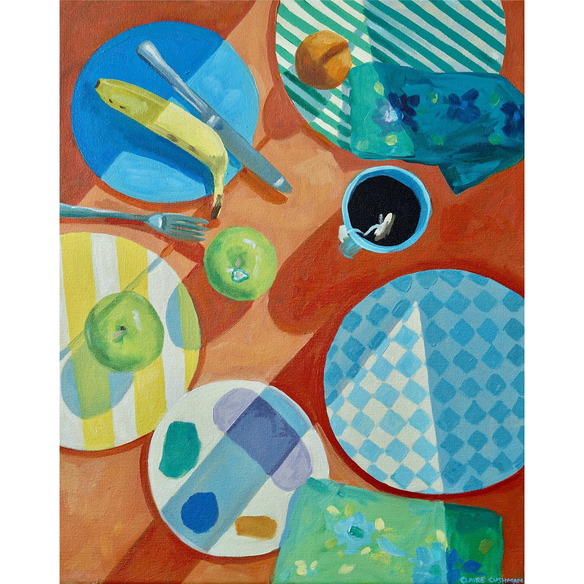 Apples and Bananas Print