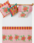 Lisa Corti Baby Pillow Camelia Pink at Collyer's Mansion