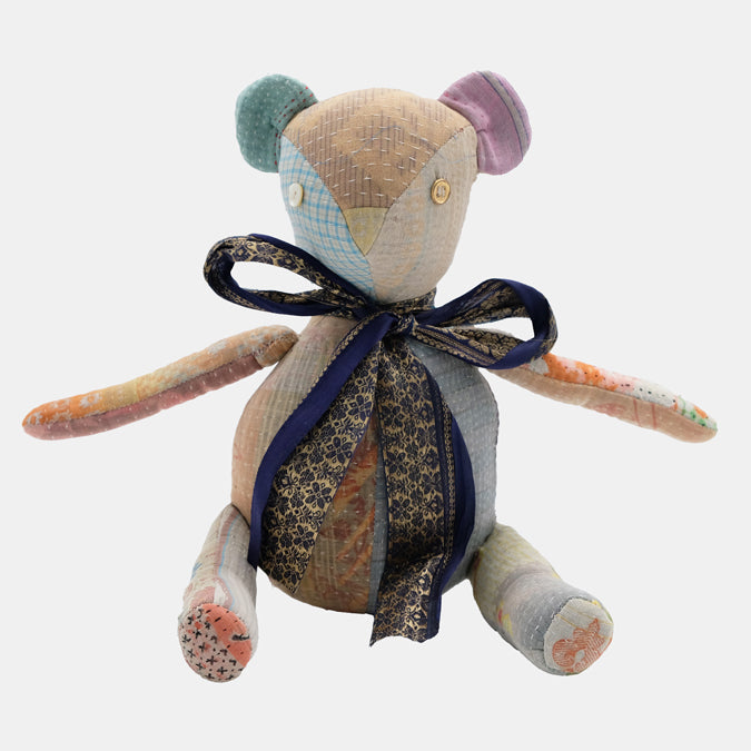 Kantha Teddy Bear Art Doll