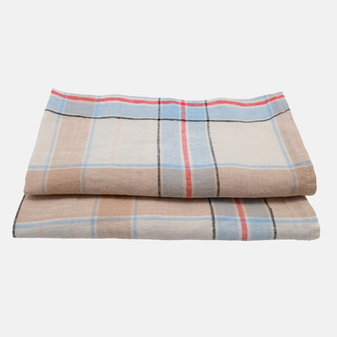 Linen Napkin in Blue Hanky