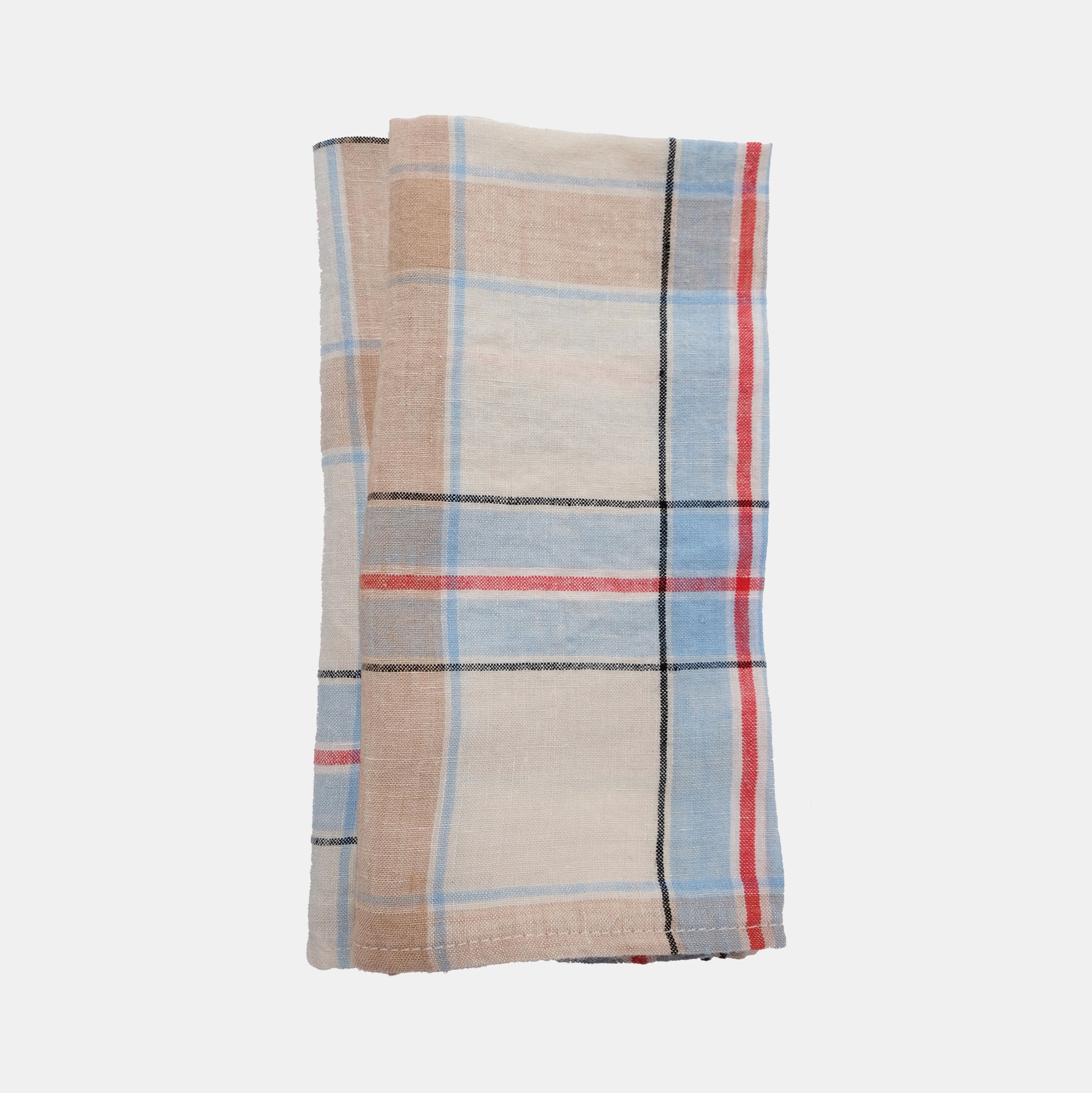 Linen Napkin in Blue Hanky