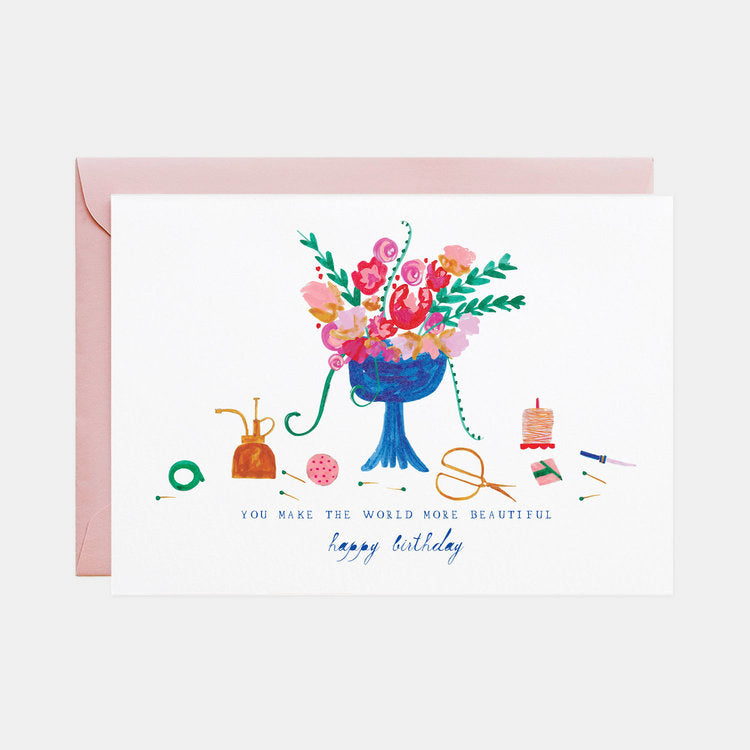 The Florist Called Card (Birthday)