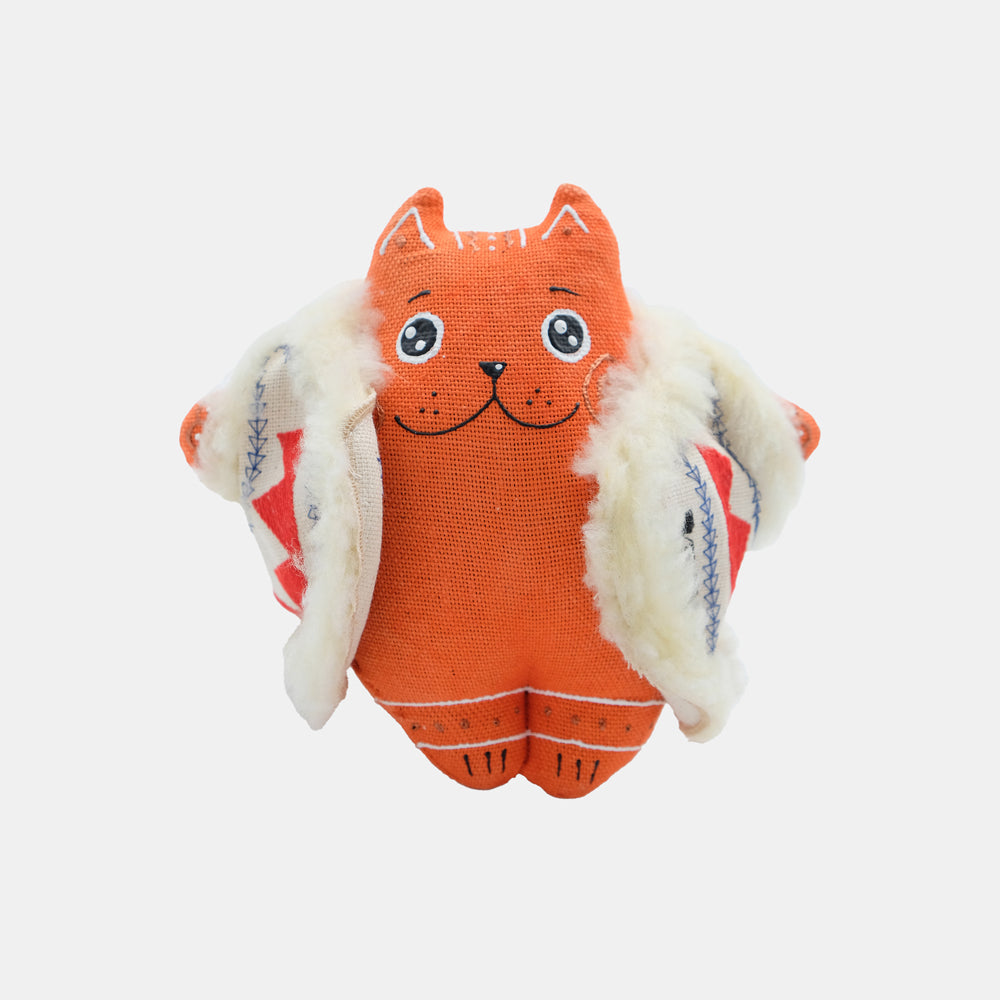 Cat in Sheepskin Toy