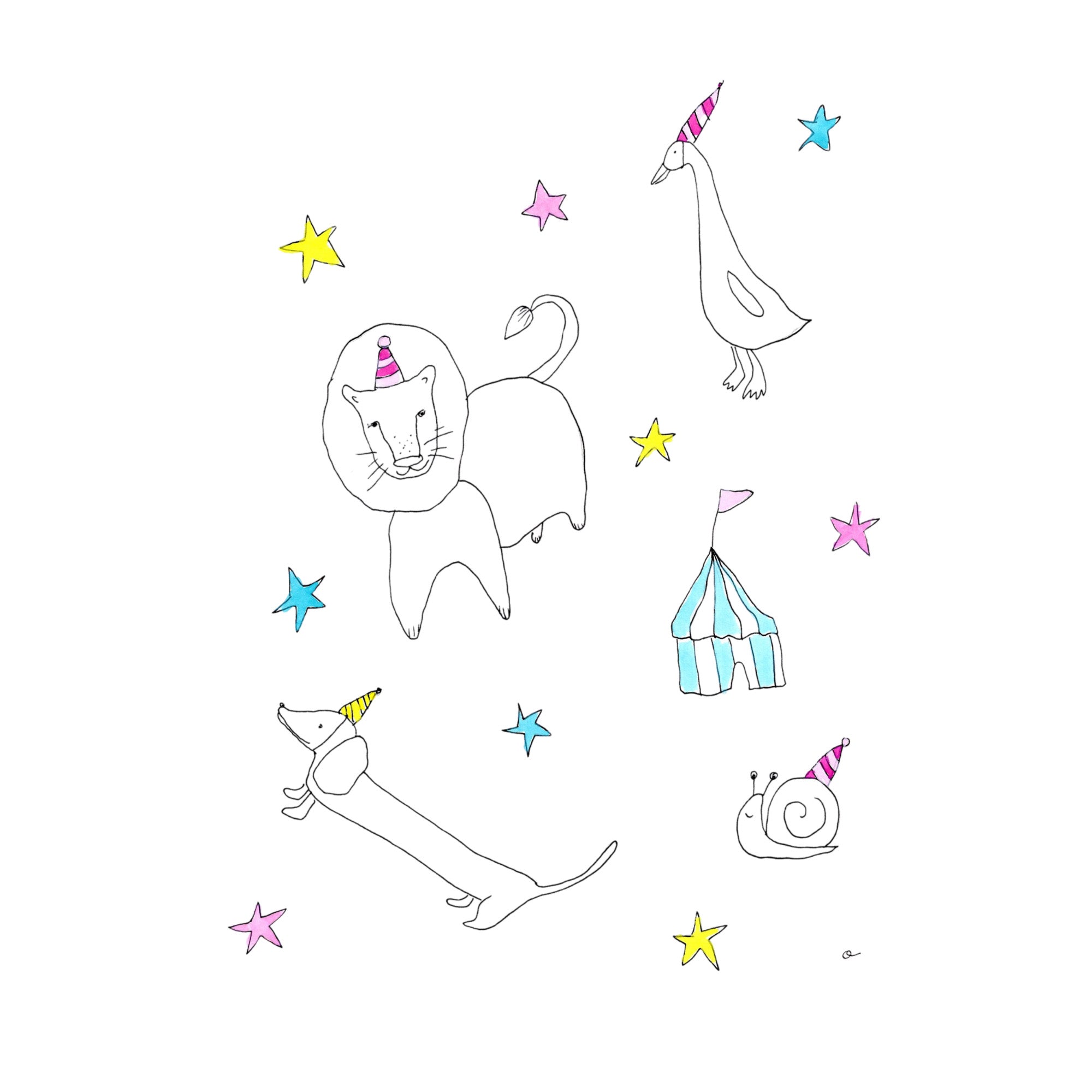 Circus Print