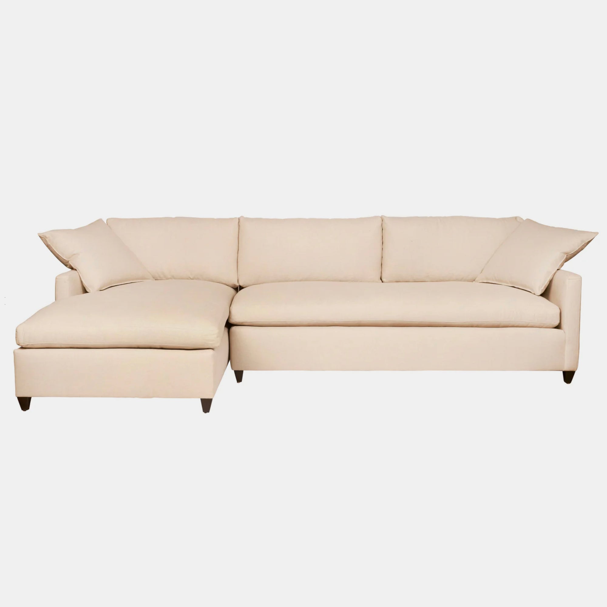 Essentials Louis 2 Piece Sectional: Made to Order