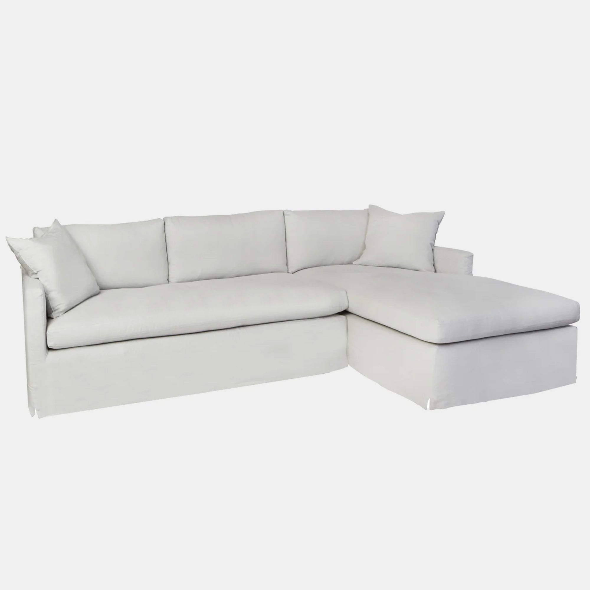 Essentials Louis 2 Piece Sectional: Made to Order