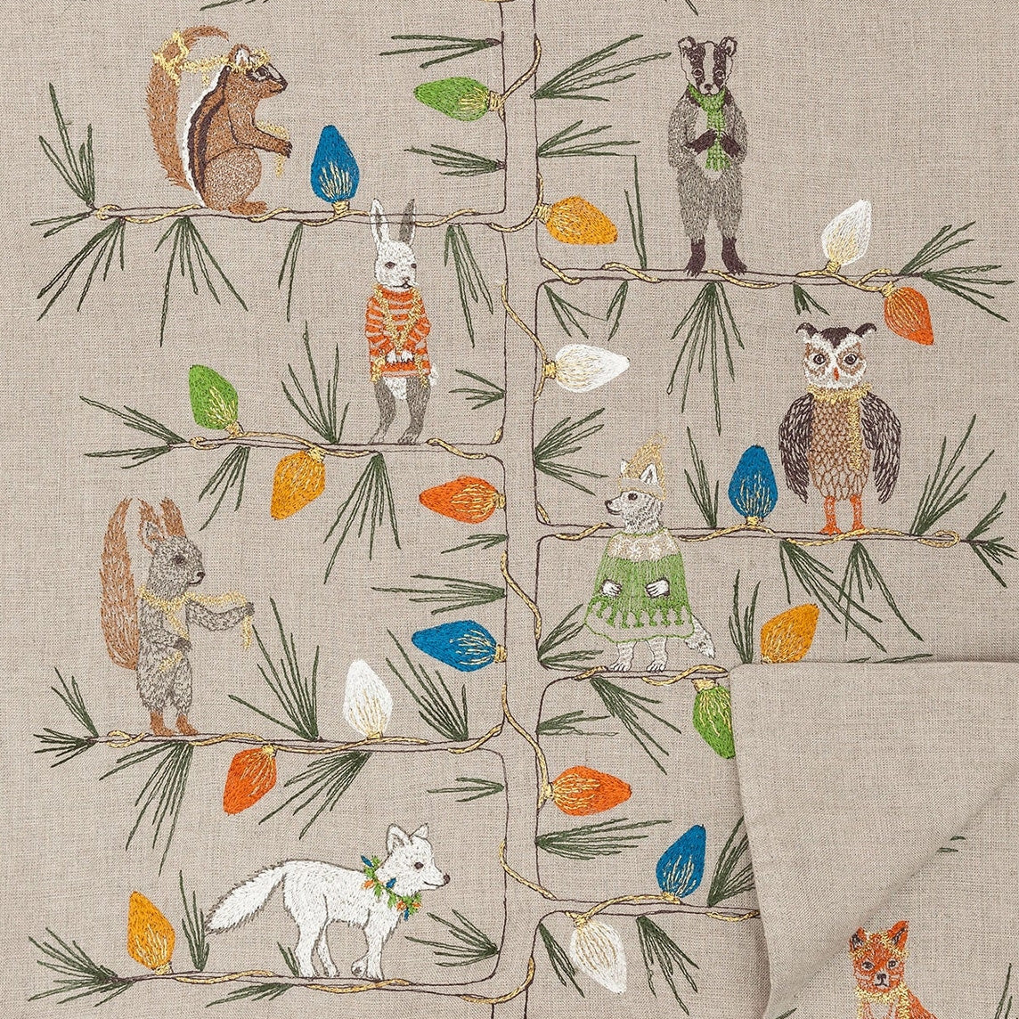 Christmas Tree Trimmers Table Runner