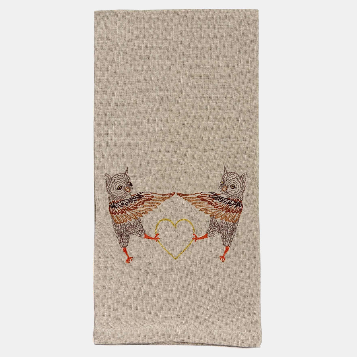 Owl Love Tea Towel