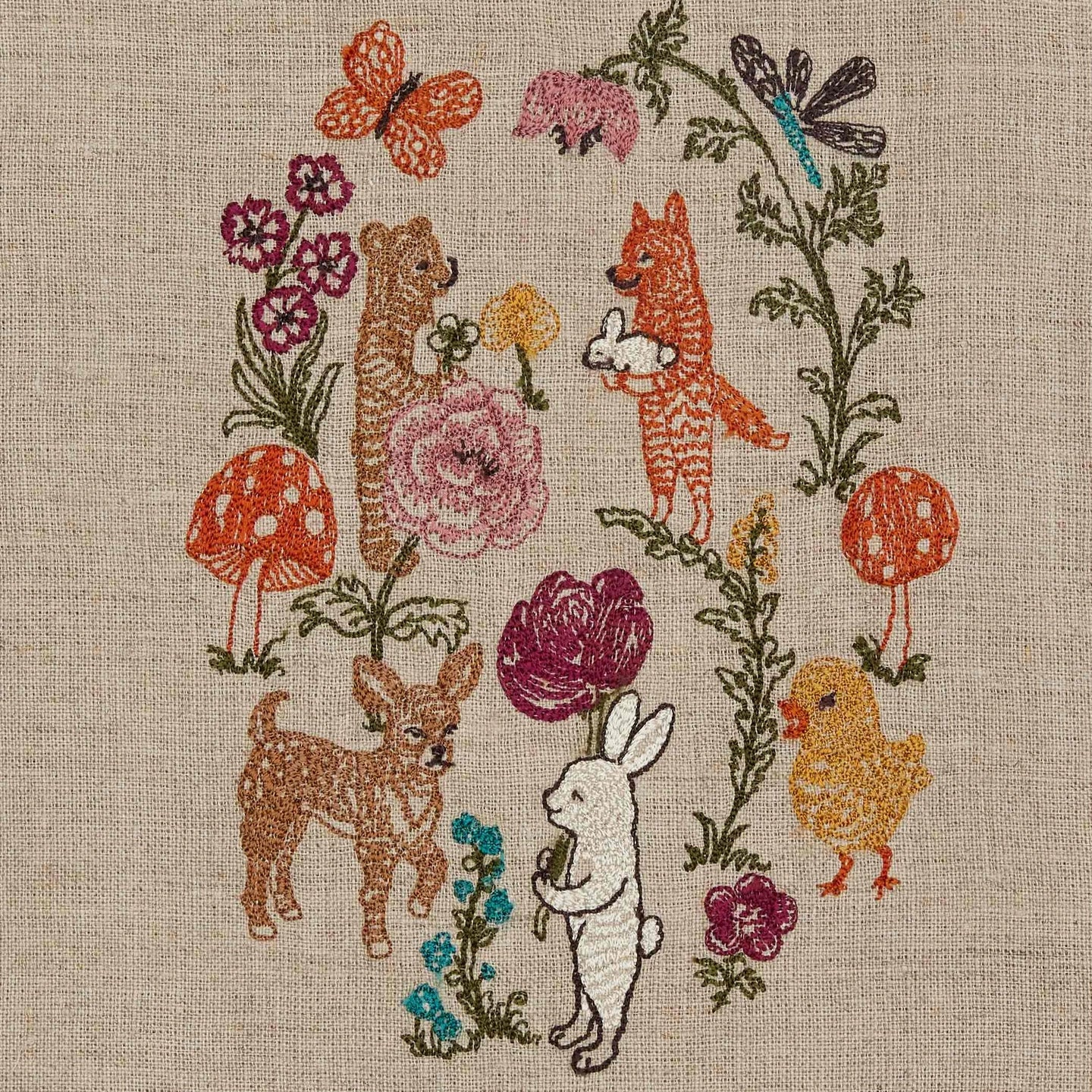 Secret Garden Tea Towel