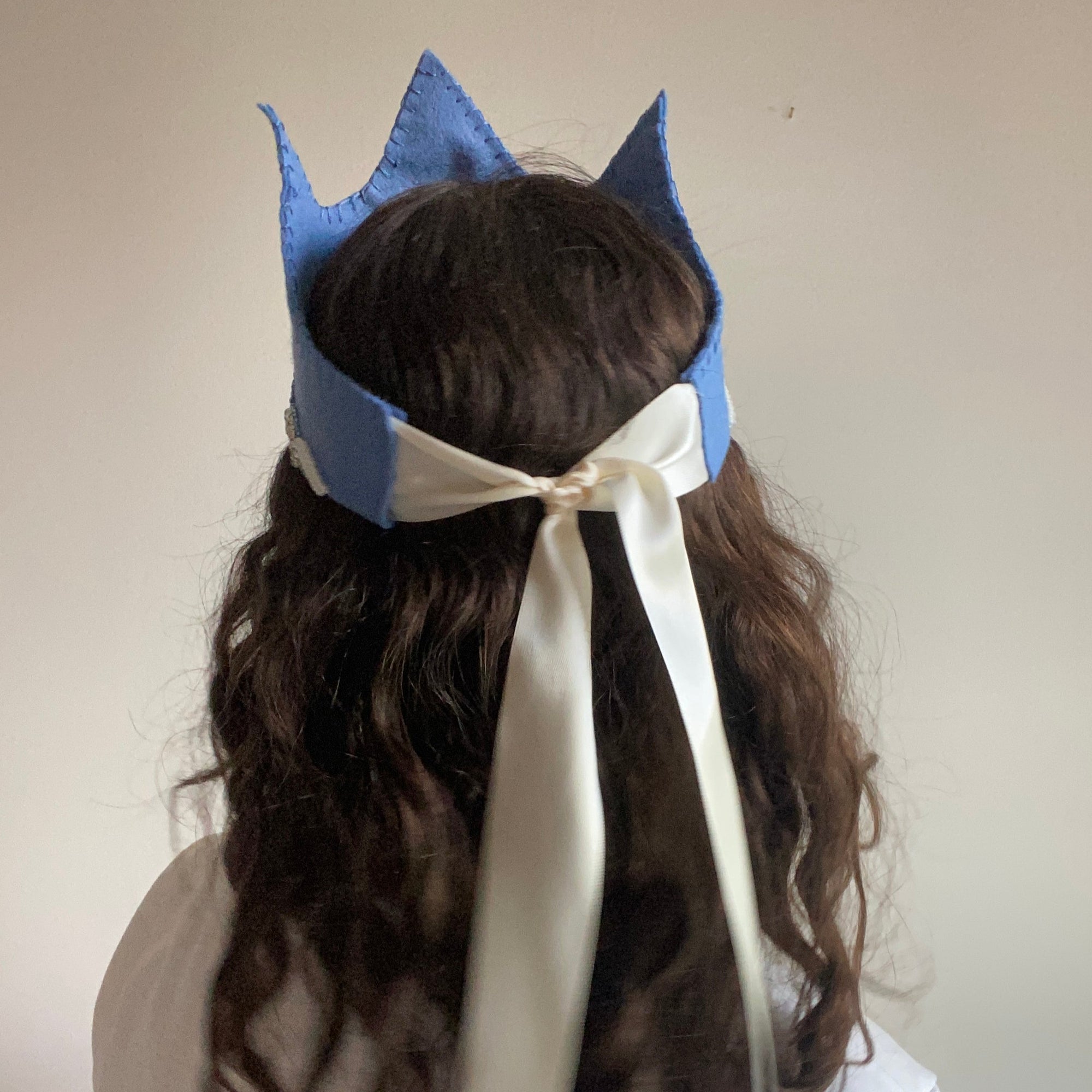 Zodiac Handmade Felt Crown in Cancer