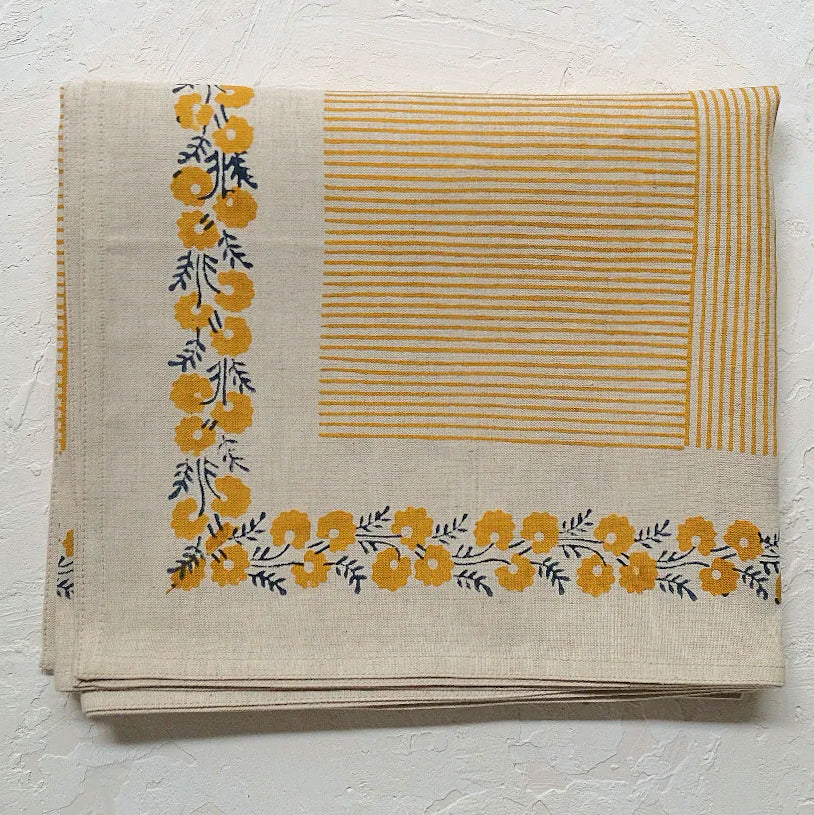 Tamara Table Runner in Yellow