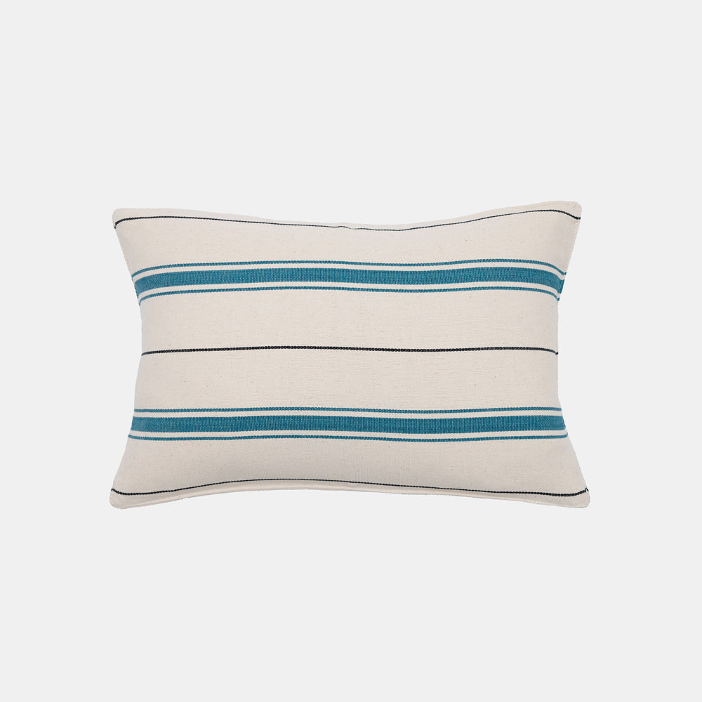 Dark teal best sale lumbar pillow