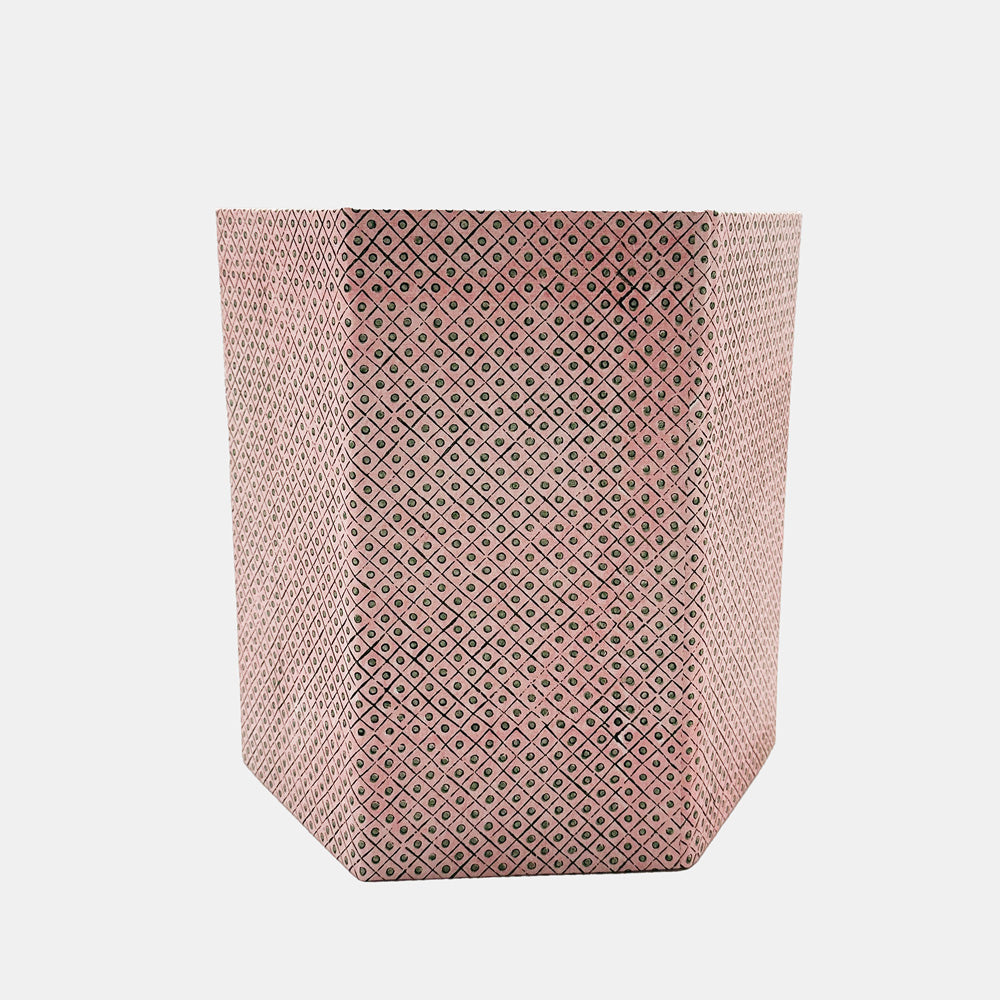 Pink Dot Wastebasket