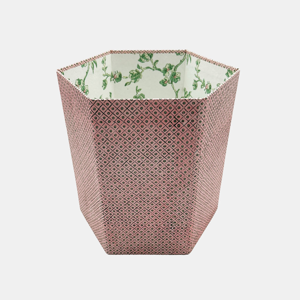 Pink Dot Wastebasket