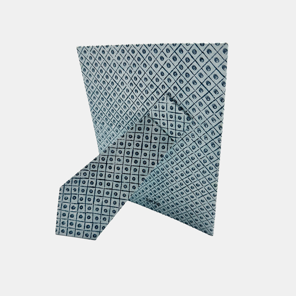 Picture Frame in Dot Blue