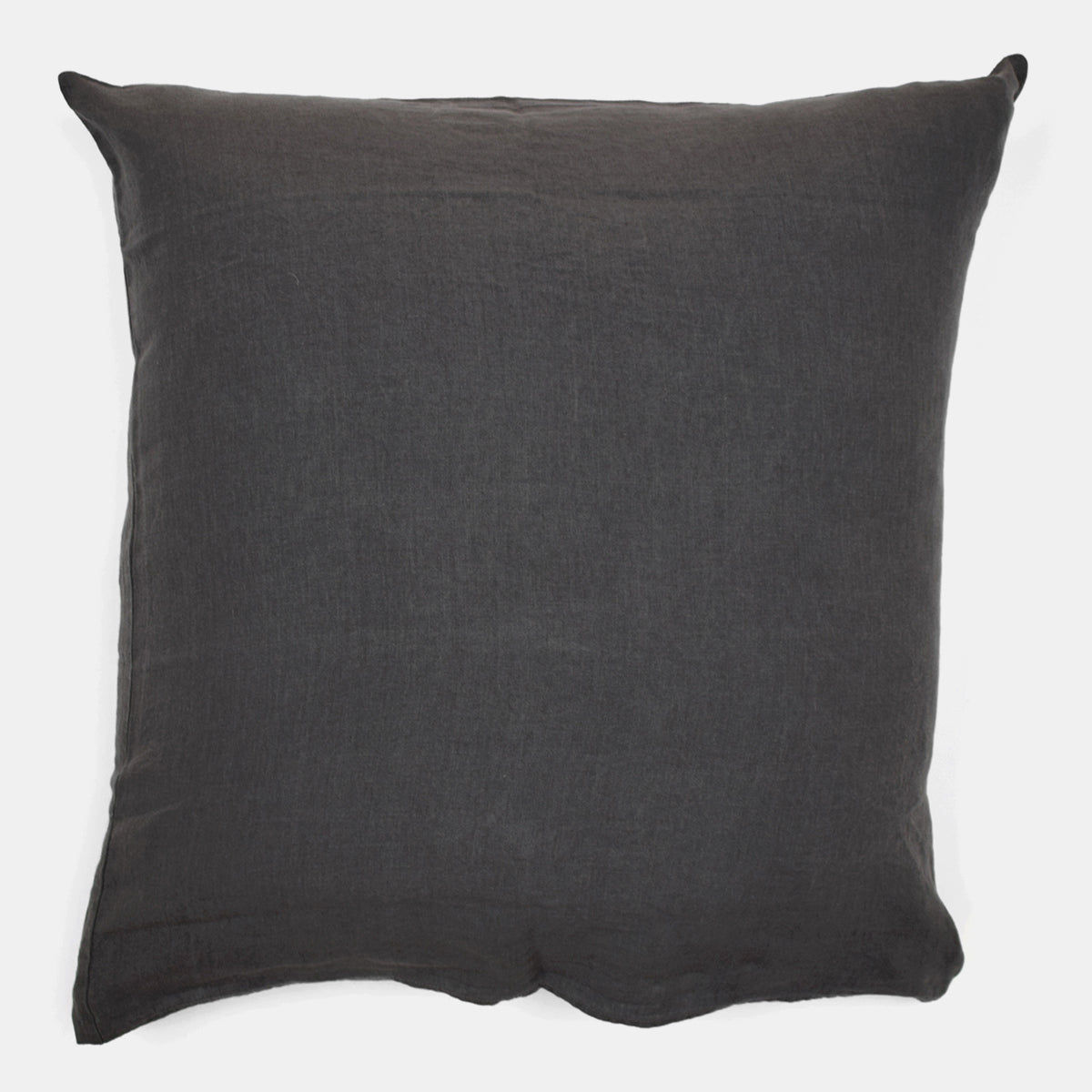 Linen Euro Pillowcase, storm grey