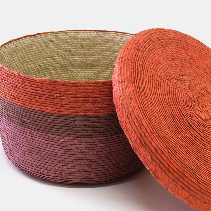 Storage Basket in Enchilado Red Combo