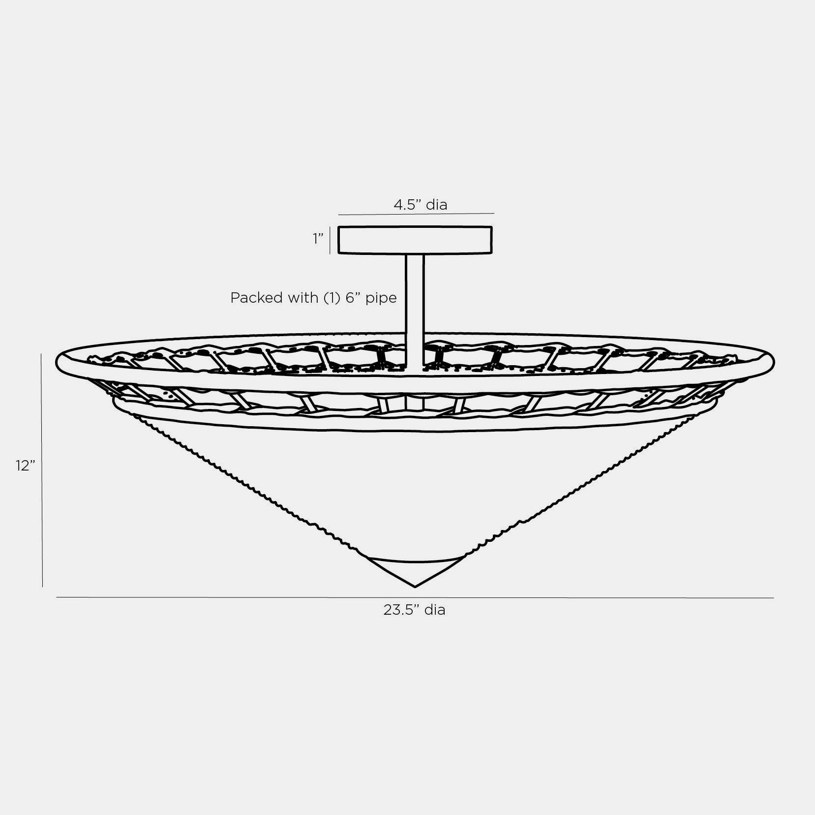 Terrace Flush Mount